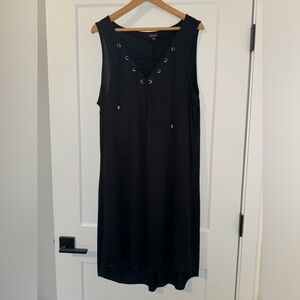 Torrid Lace Up Knit Tank Dress